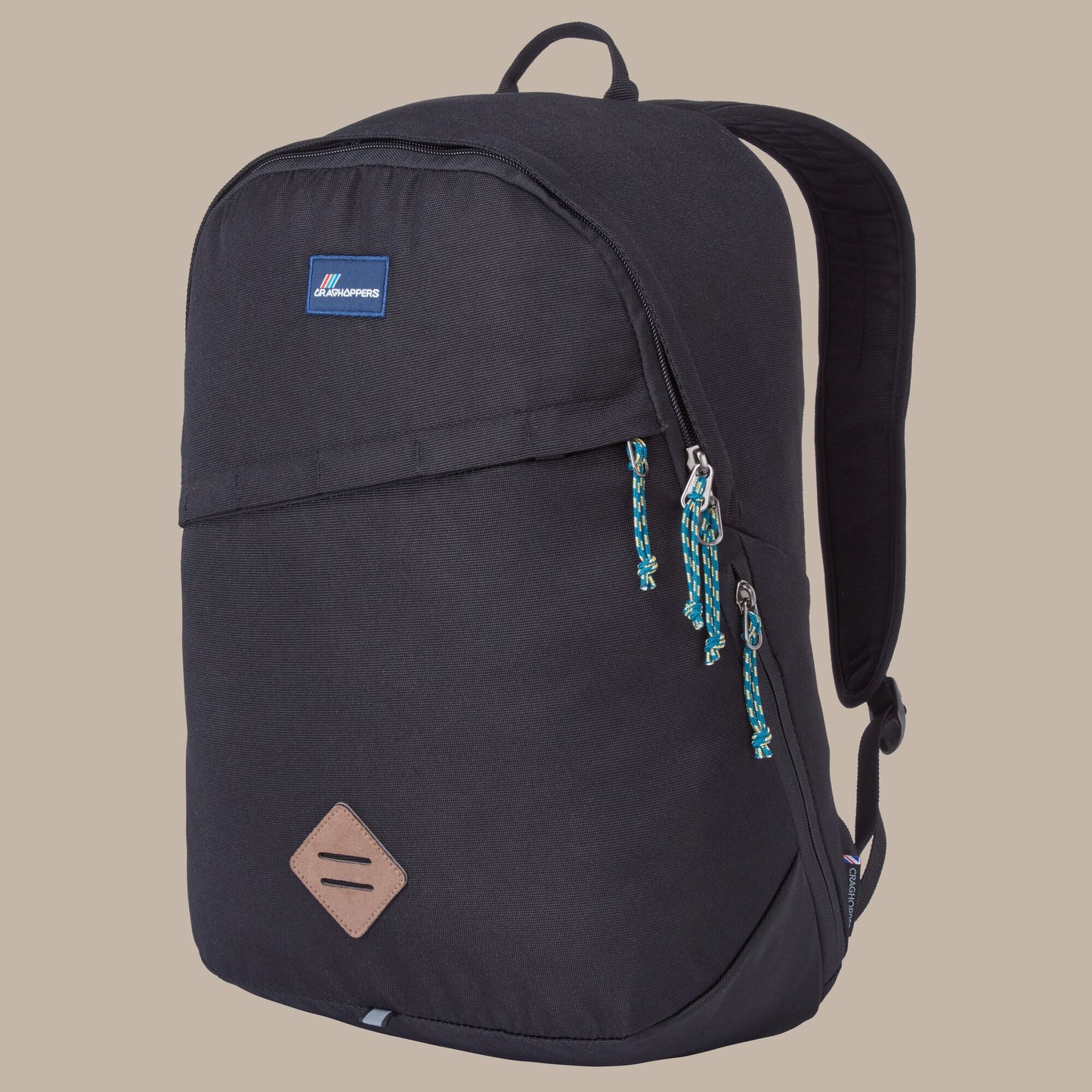 Black - Side - Craghoppers Classic II 22L Backpack
