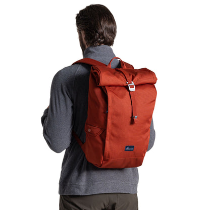 Red Beach - Side - Craghoppers Classic Kiwi II Roll Top 20L Backpack