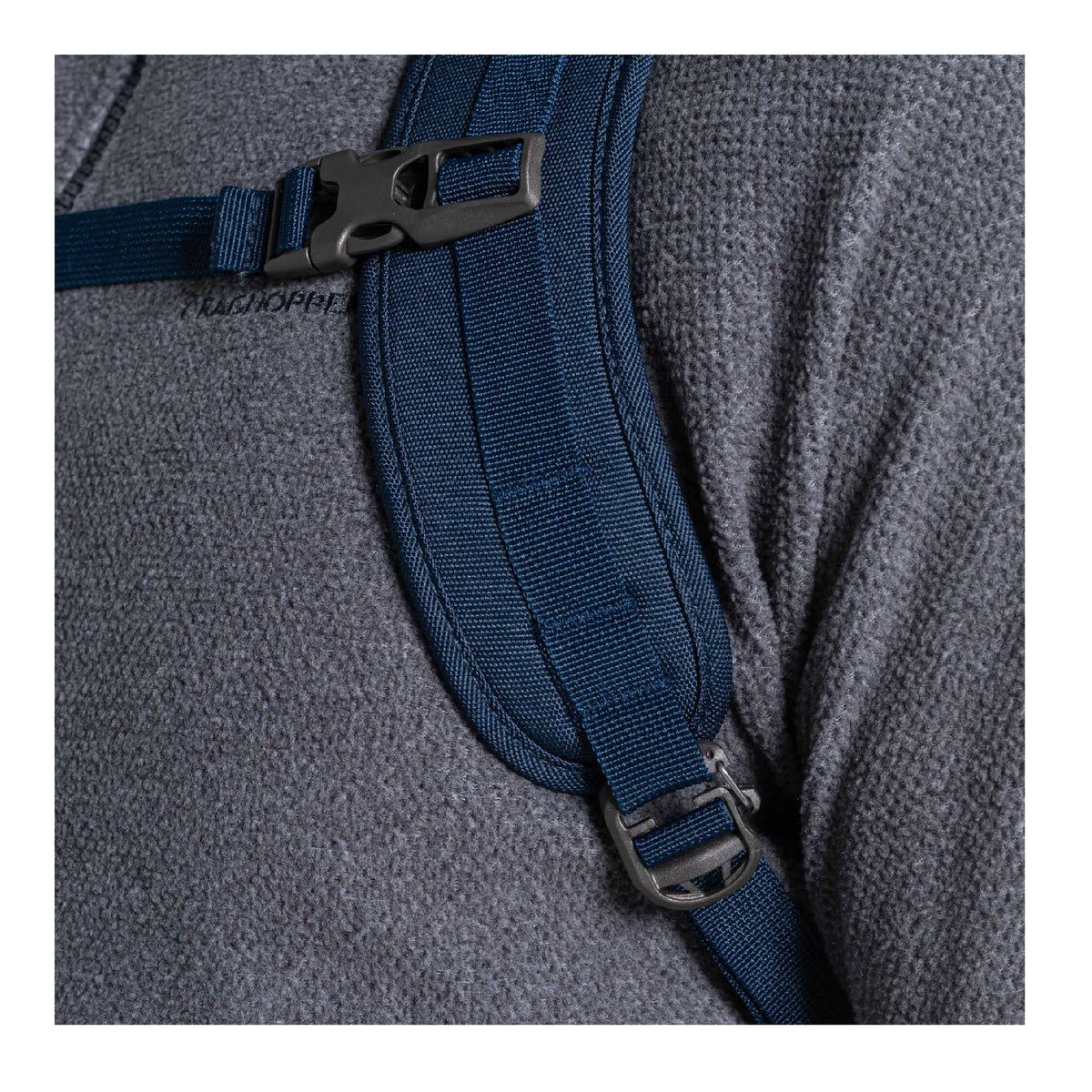 Blue Stone - Side - Craghoppers Classic Kiwi II Roll Top 20L Backpack