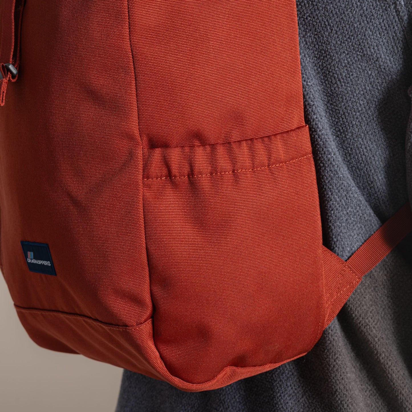 Red Beach - Side - Craghoppers Classic Kiwi II Roll Top 20L Backpack
