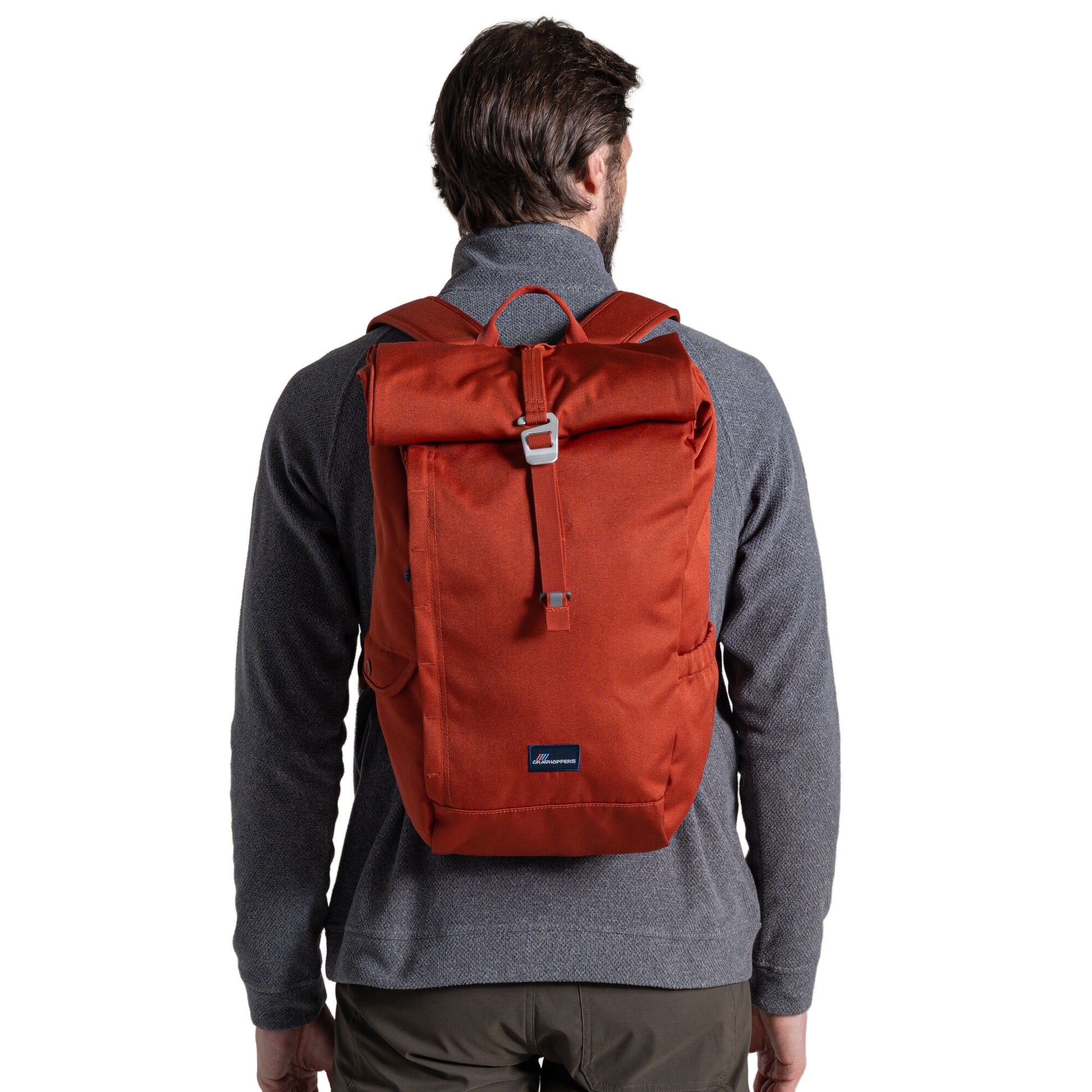 Red Beach - Back - Craghoppers Classic Kiwi II Roll Top 20L Backpack
