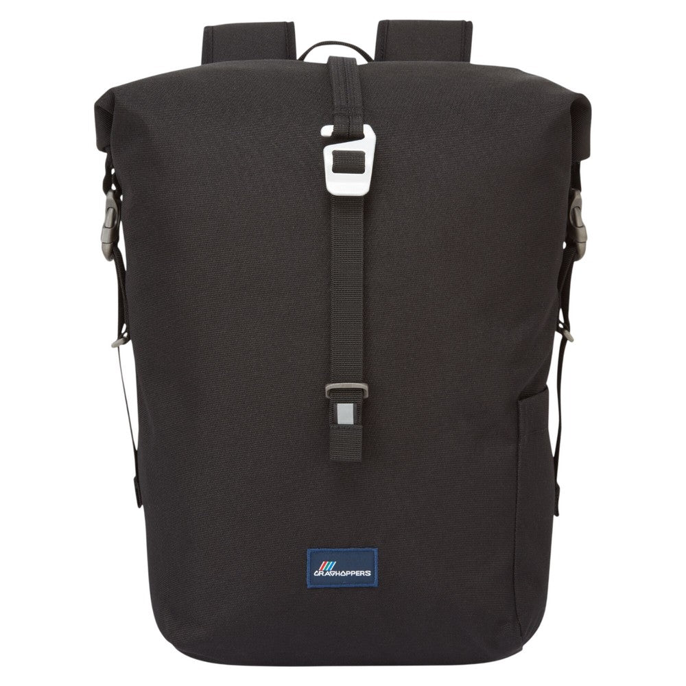 Black - Front - Craghoppers Classic Kiwi II Roll Top 16L Backpack