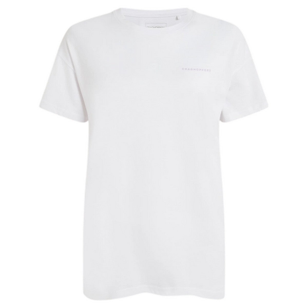 Optic White - Front - Craghoppers Womens-Ladies Back Print T-Shirt