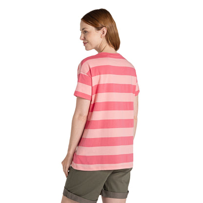 Coral Reef - Back - Craghoppers Womens-Ladies Yago Contrast Striped T-Shirt