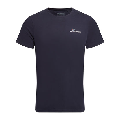 Blue Navy - Front - Craghoppers Mens Lucent II Logo Back Print Short-Sleeved T-Shirt