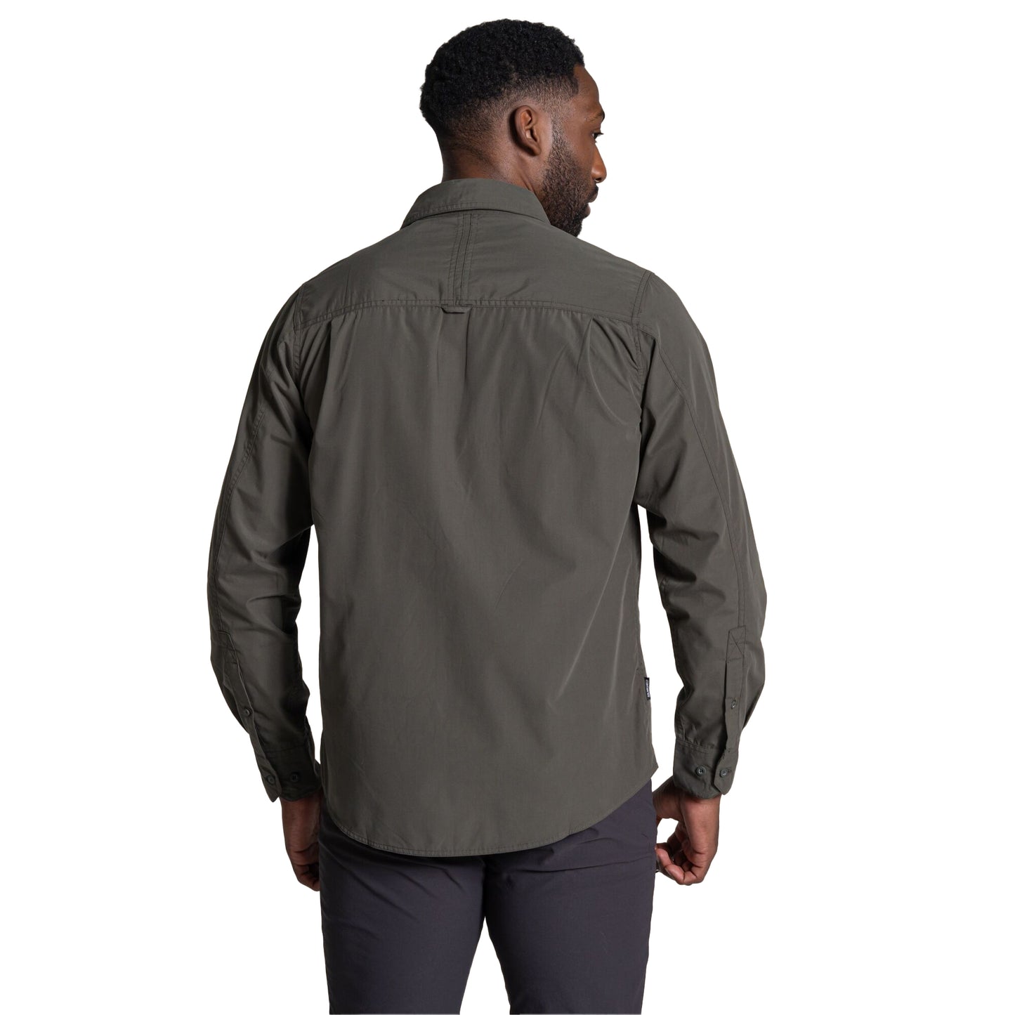 Cedar - Back - Craghoppers Mens Kiwi II Long-Sleeved Shirt
