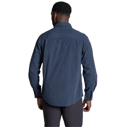 Ombre Blue - Back - Craghoppers Mens Kiwi II Long-Sleeved Shirt