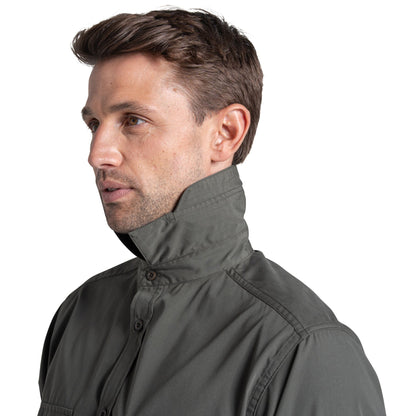 Cedar - Pack Shot - Craghoppers Mens Kiwi II Long-Sleeved Shirt