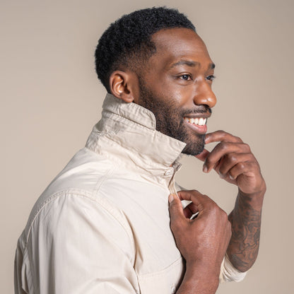 Oatmeal - Lifestyle - Craghoppers Mens Kiwi II Long-Sleeved Shirt