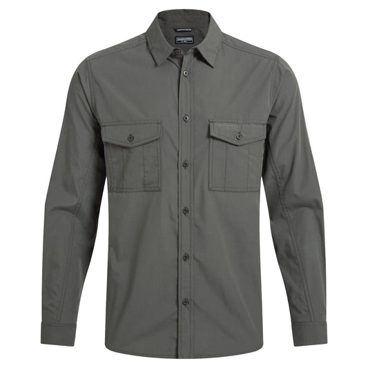 Cedar - Front - Craghoppers Mens Kiwi II Long-Sleeved Shirt