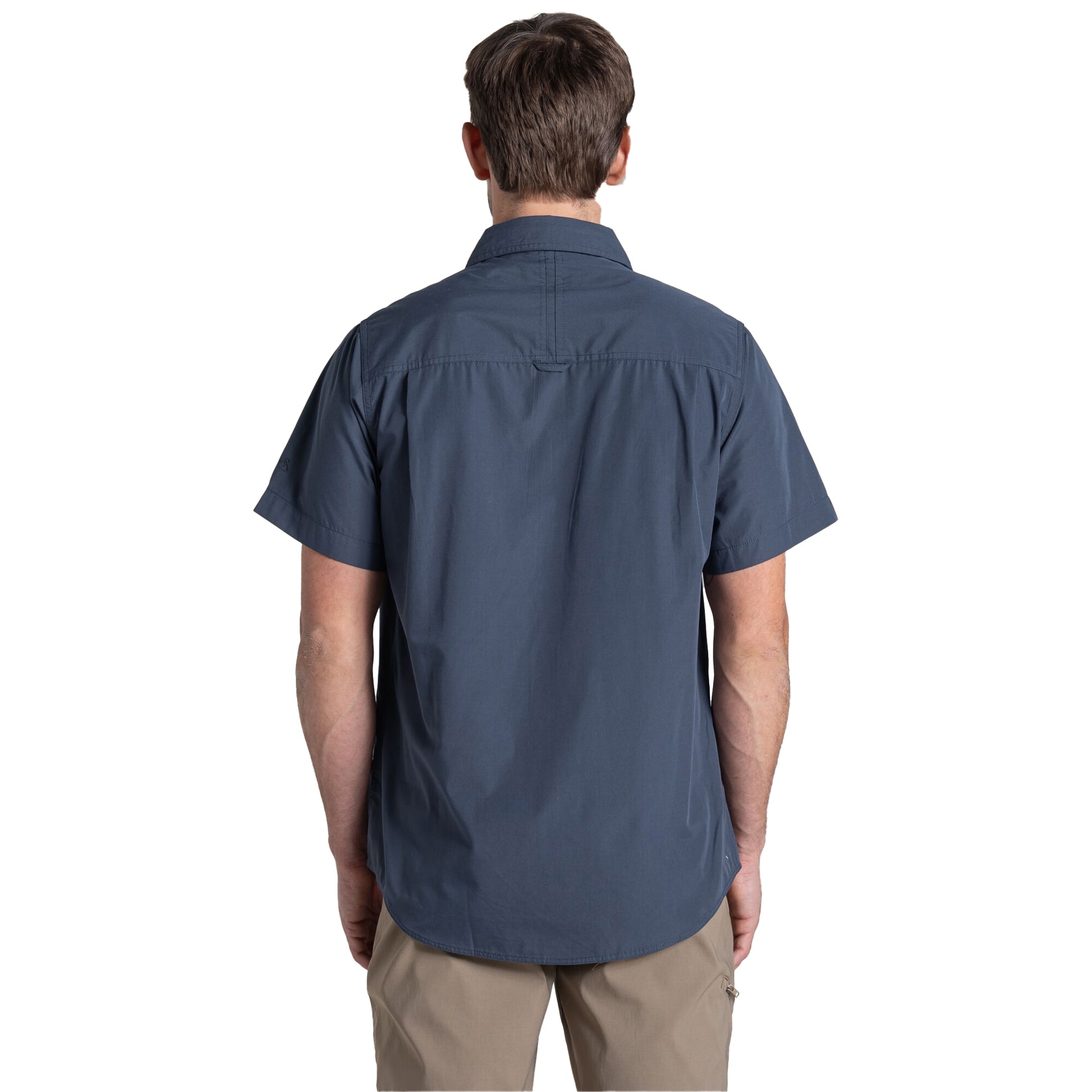 Ombre Blue - Back - Craghoppers Mens Kiwi II Short-Sleeved Shirt