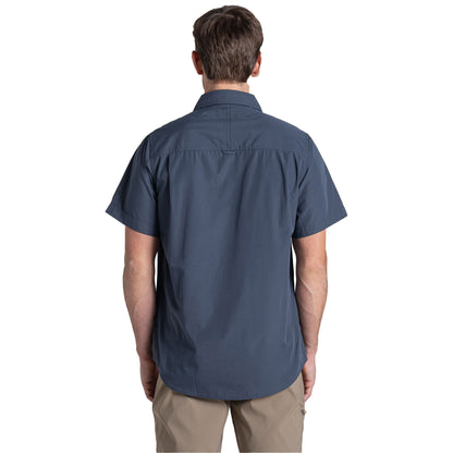 Ombre Blue - Back - Craghoppers Mens Kiwi II Short-Sleeved Shirt