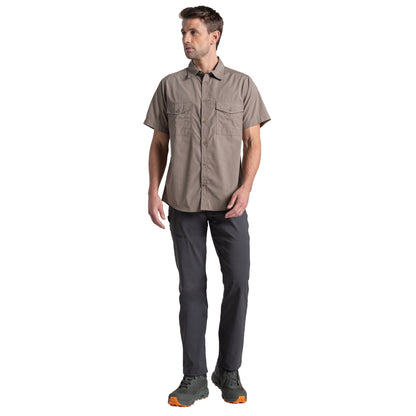 Pebble - Lifestyle - Craghoppers Mens Kiwi II Short-Sleeved Shirt