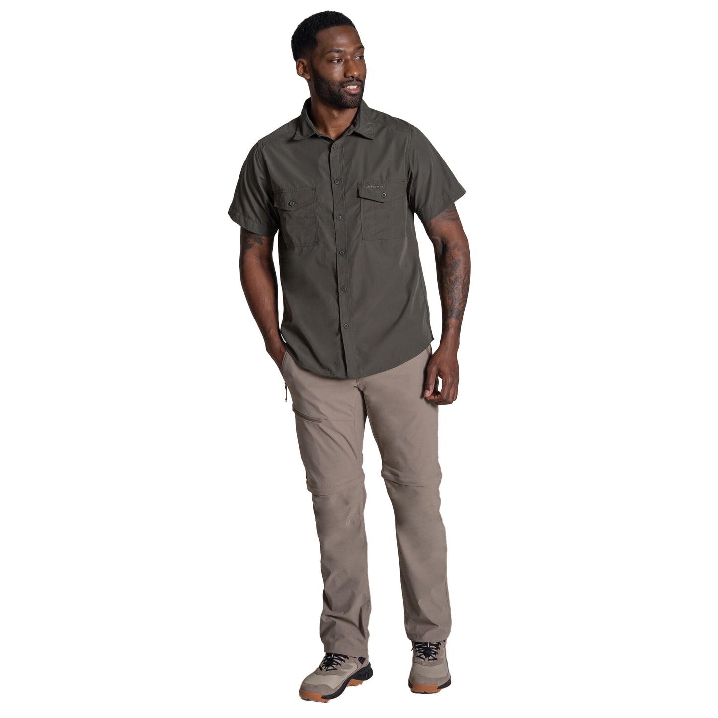 Cedar - Lifestyle - Craghoppers Mens Kiwi II Short-Sleeved Shirt
