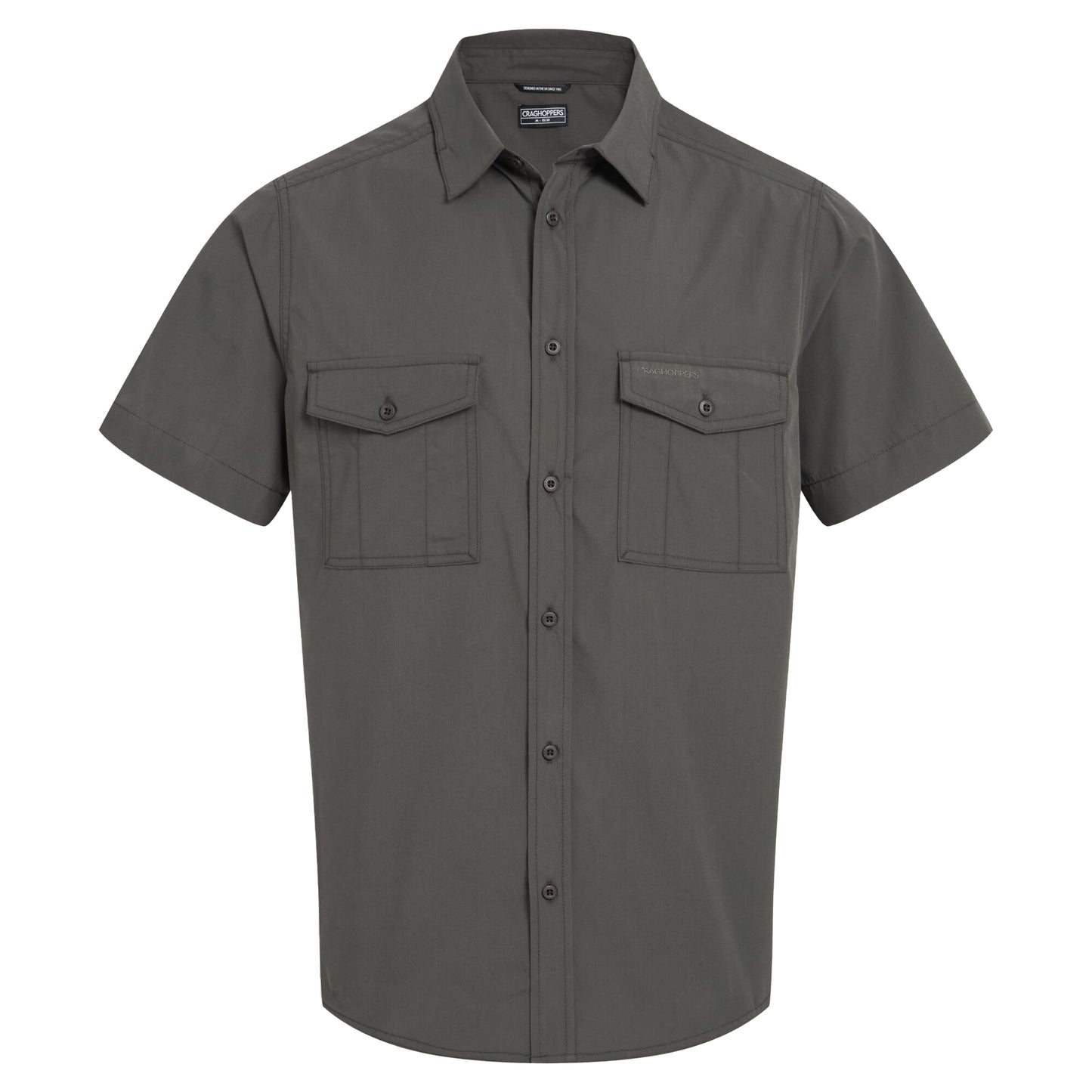 Cedar - Front - Craghoppers Mens Kiwi II Short-Sleeved Shirt