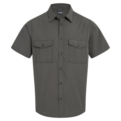 Cedar - Front - Craghoppers Mens Kiwi II Short-Sleeved Shirt