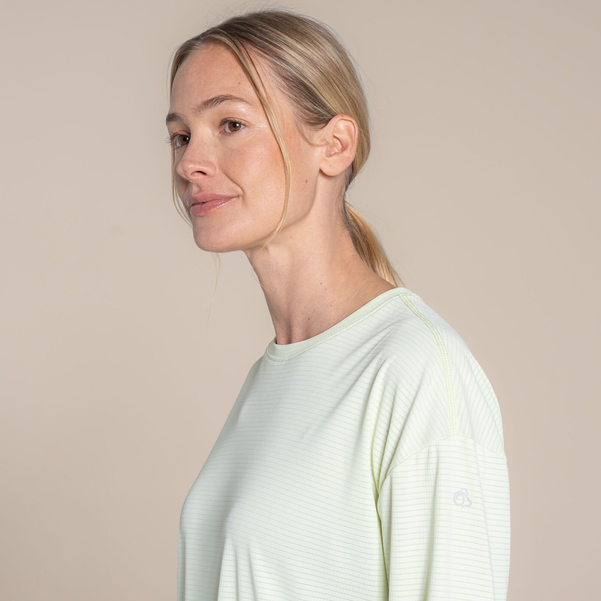 Pear Drop - Lifestyle - Craghoppers Womens-Ladies Nosilife Long-Sleeved T-Shirt
