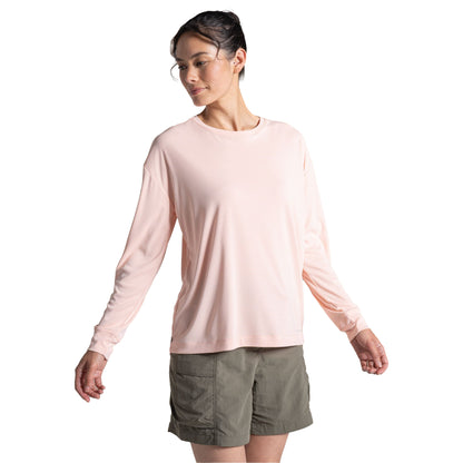 Sherbert Dip - Side - Craghoppers Womens-Ladies Nosilife Long-Sleeved T-Shirt