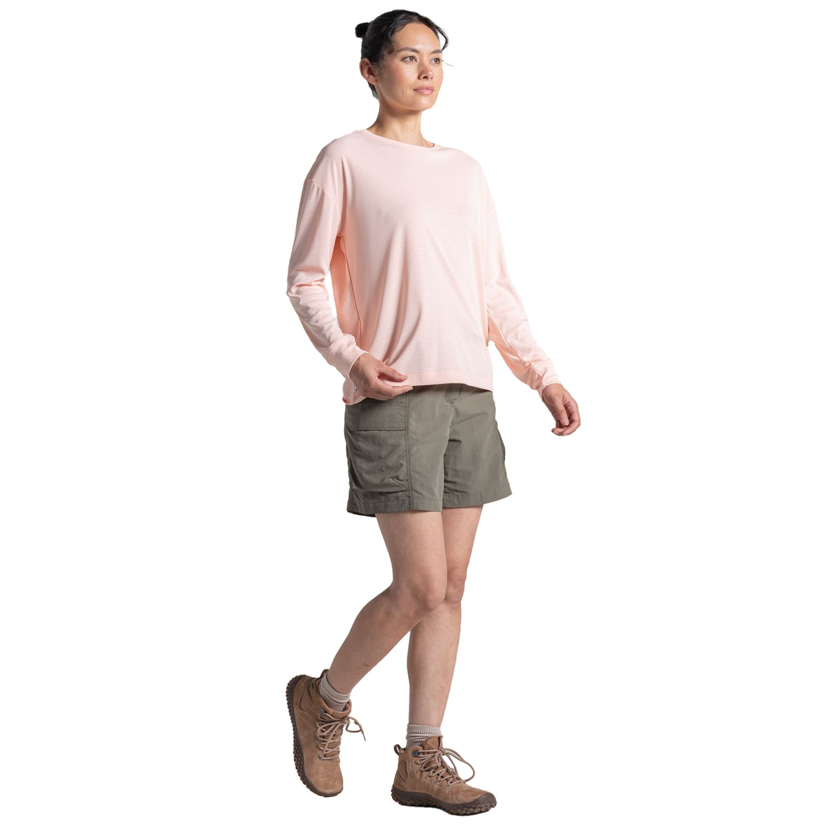 Sherbert Dip - Lifestyle - Craghoppers Womens-Ladies Nosilife Long-Sleeved T-Shirt