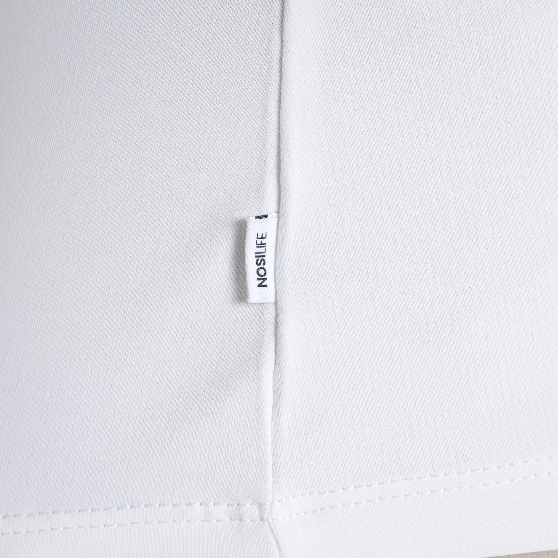 White - Close up - Craghoppers Womens-Ladies Nosilife Long-Sleeved T-Shirt