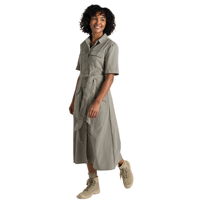 Vert - Back - Craghoppers Womens-Ladies Carina Adventure Nosilife Dress