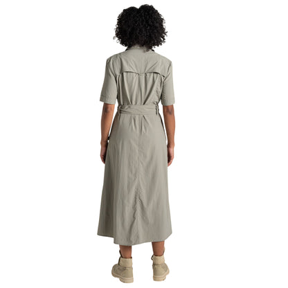 Vert - Back - Craghoppers Womens-Ladies Carina Adventure Nosilife Dress