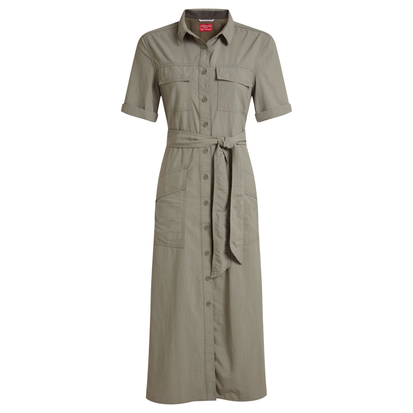 Vert - Front - Craghoppers Womens-Ladies Carina Adventure Nosilife Dress