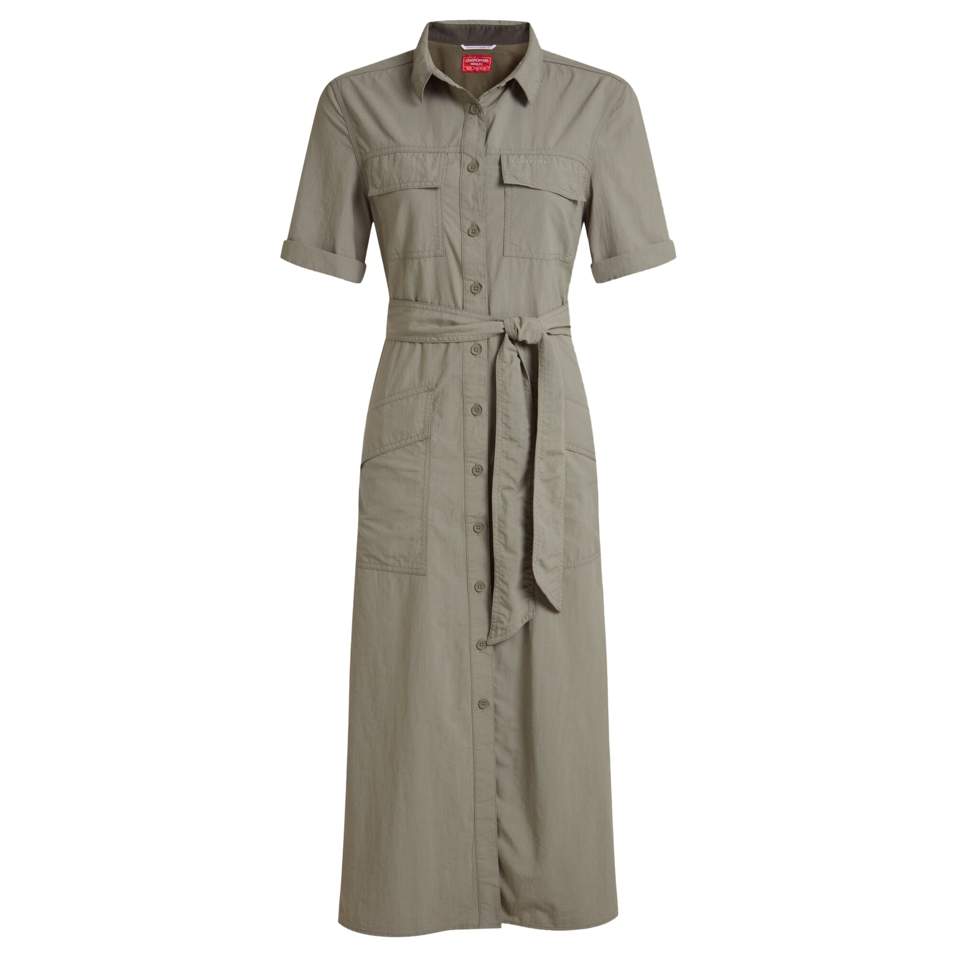 Vert - Front - Craghoppers Womens-Ladies Carina Adventure Nosilife Dress