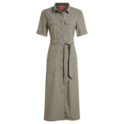 Vert - Front - Craghoppers Womens-Ladies Carina Adventure Nosilife Dress