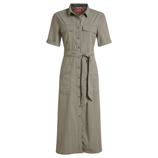 Vert - Front - Craghoppers Womens-Ladies Carina Adventure Nosilife Dress