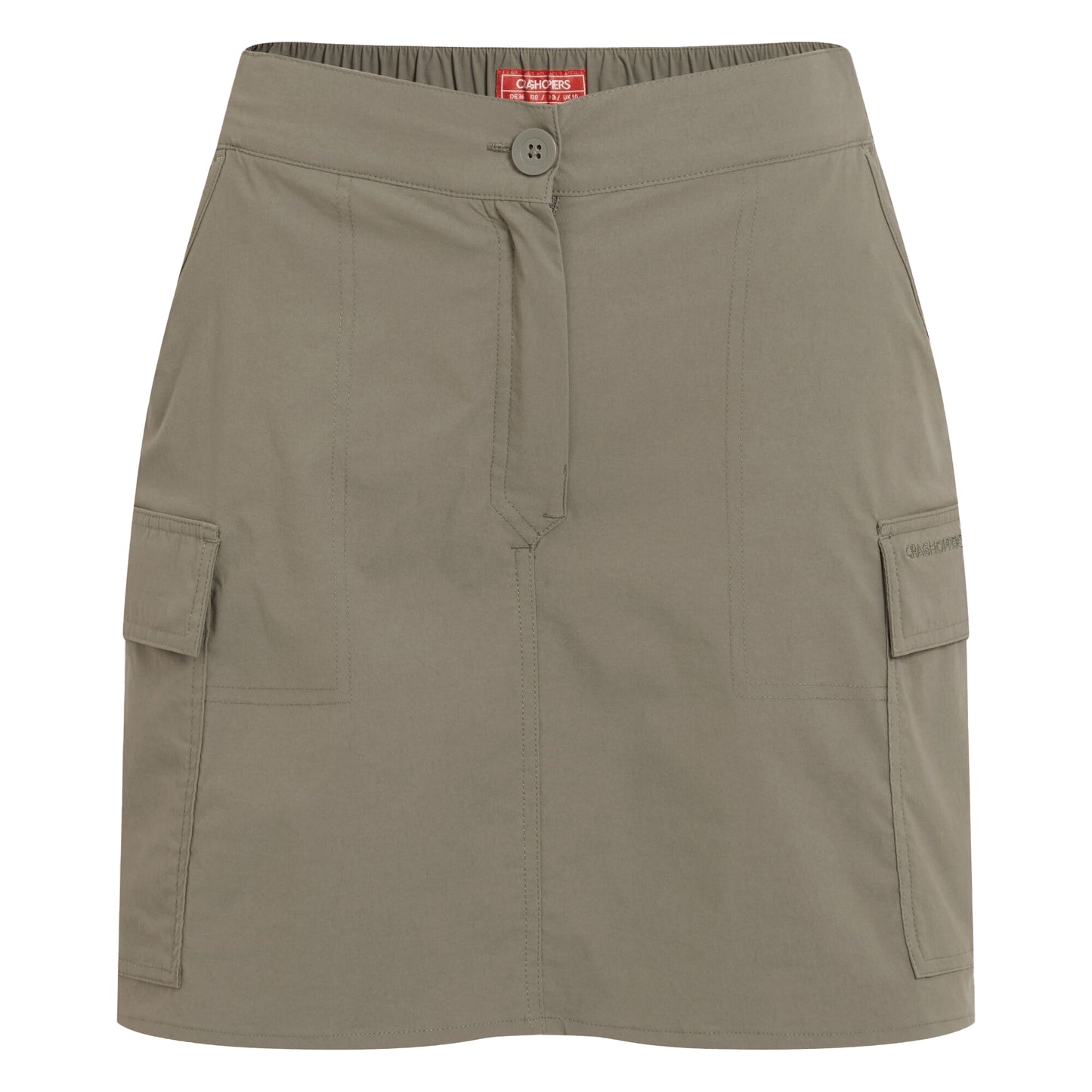 Wild Olive - Front - Craghoppers Womens-Ladies NosiLife Pro Cargo Skirt