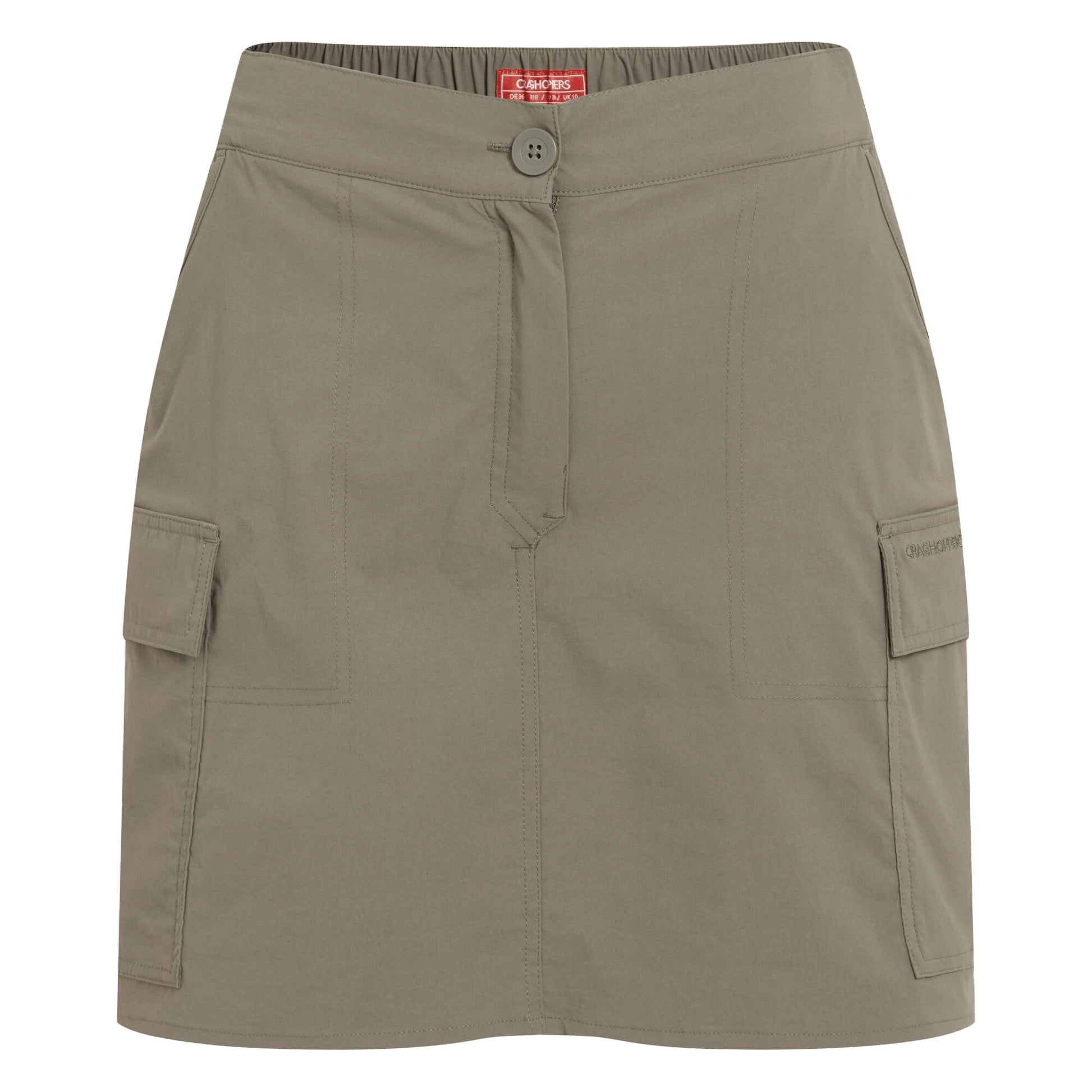 Wild Olive - Front - Craghoppers Womens-Ladies NosiLife Pro Cargo Skirt