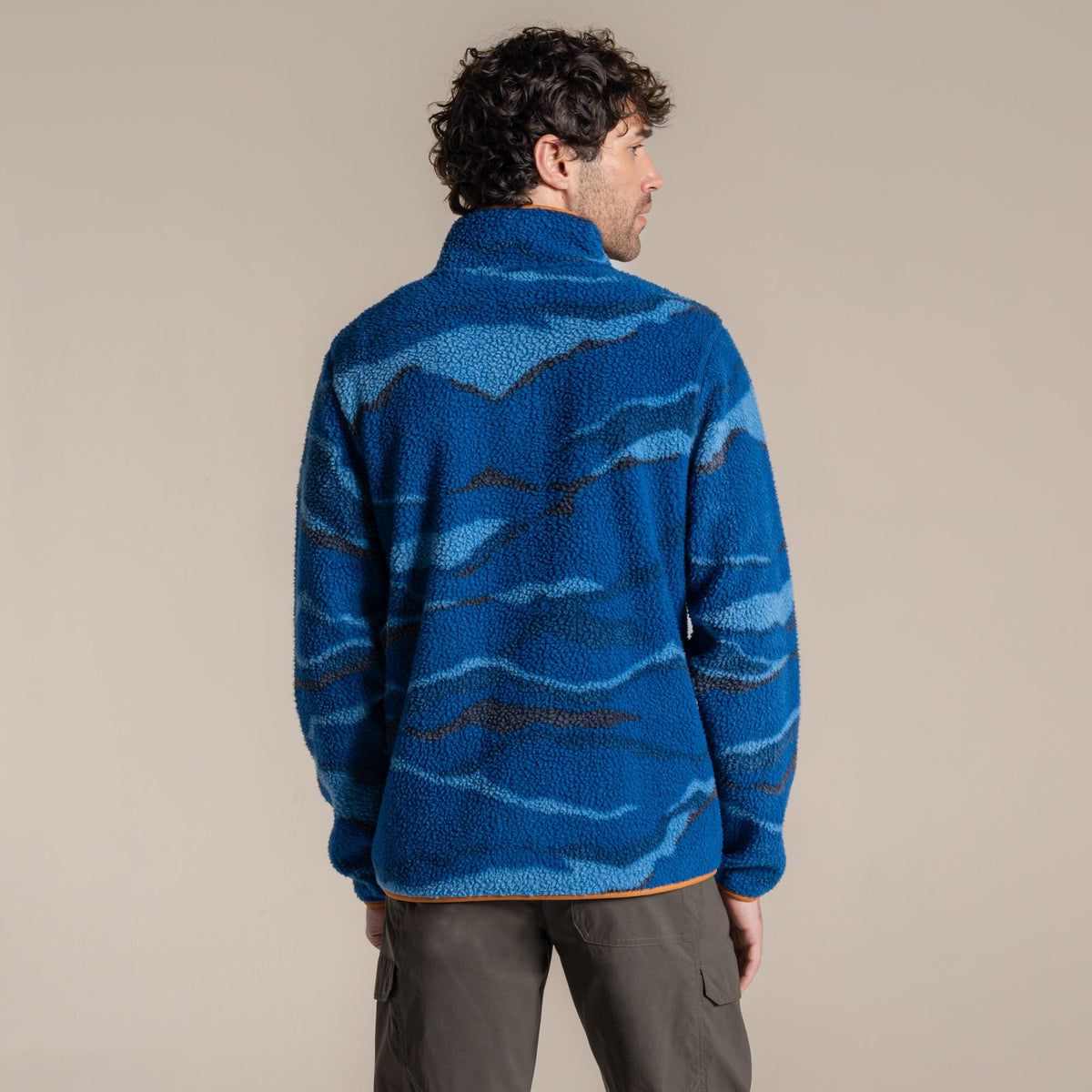 Juniper Berry - Back - Craghoppers Mens National Trust Rawthey Fleece Top