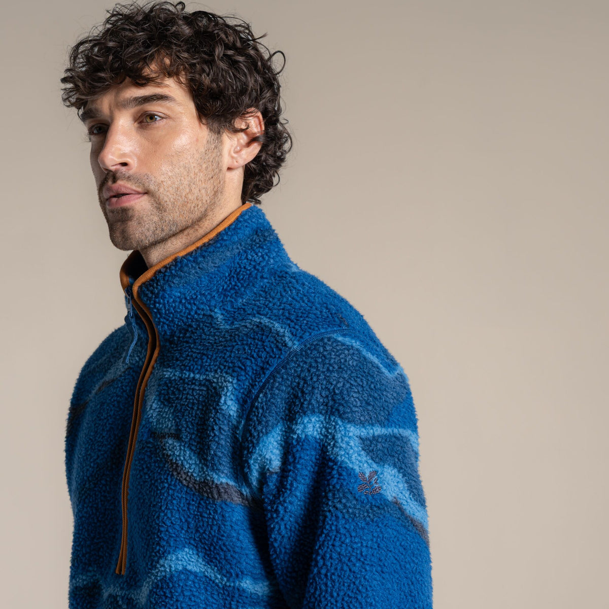 Juniper Berry - Side - Craghoppers Mens National Trust Rawthey Fleece Top