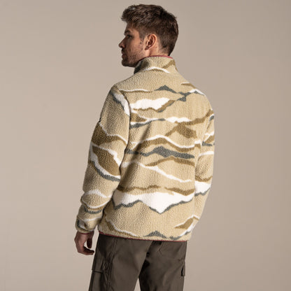 Cardamom - Back - Craghoppers Mens National Trust Rawthey Fleece Top