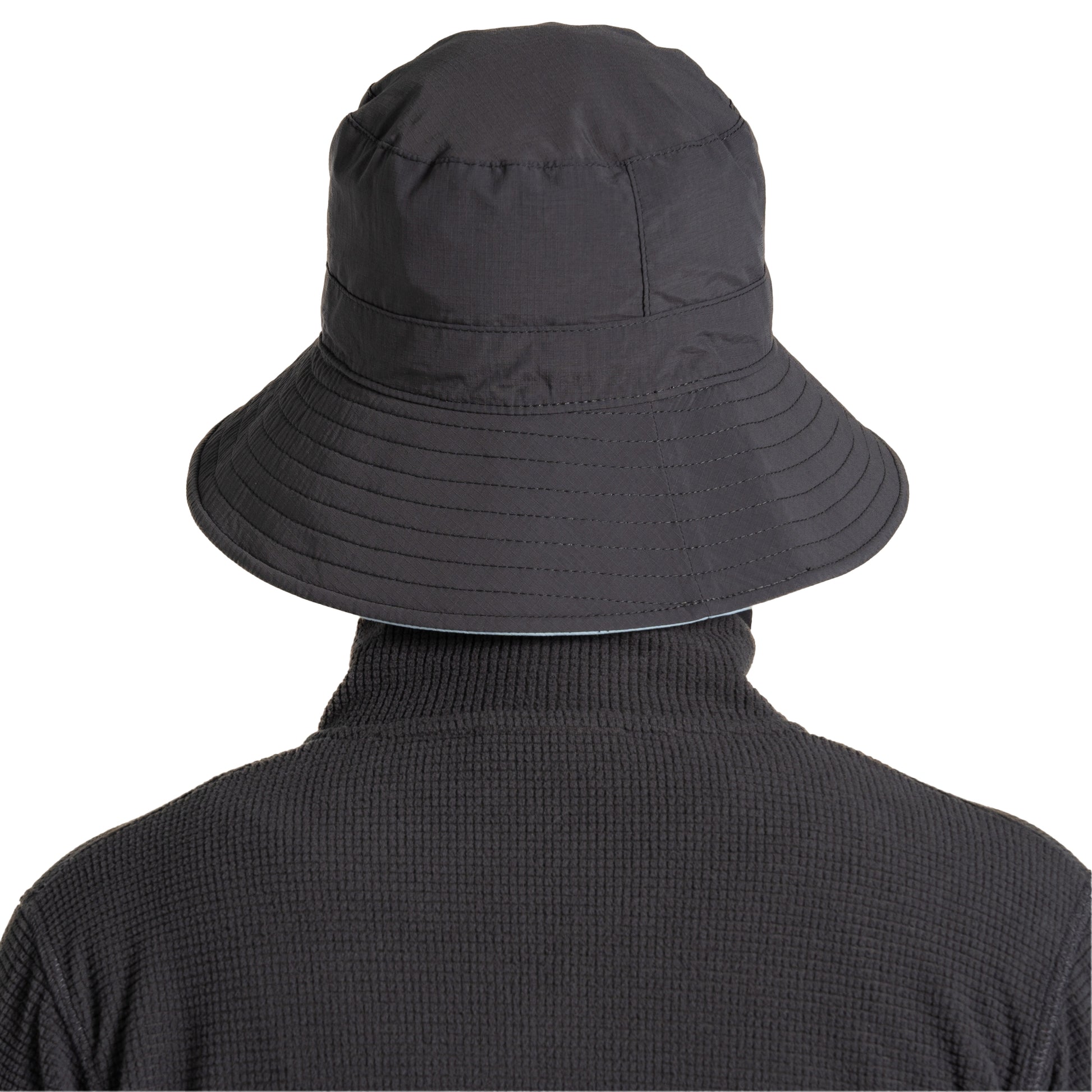 Black Pepper-Niagara Blue - Back - Craghoppers III Nosilife Bucket Hat