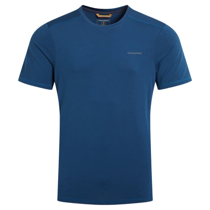 Juniper Berry - Front - Craghoppers Mens Charon II Reflective Logo T-Shirt