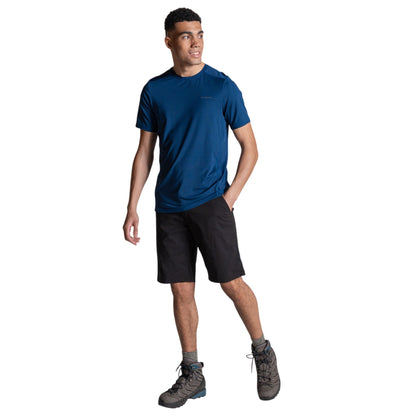 Juniper Berry - Lifestyle - Craghoppers Mens Charon II Reflective Logo T-Shirt