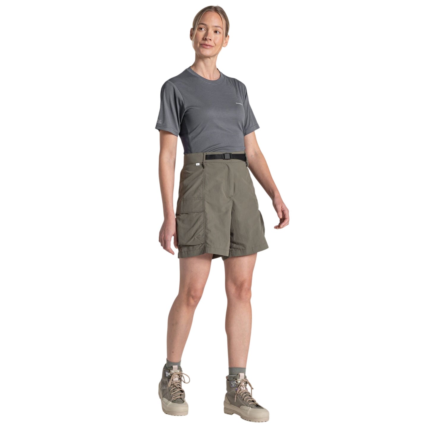 Wild Olive - Lifestyle - Craghoppers Womens-Ladies Medina Nosilife Cargo Shorts