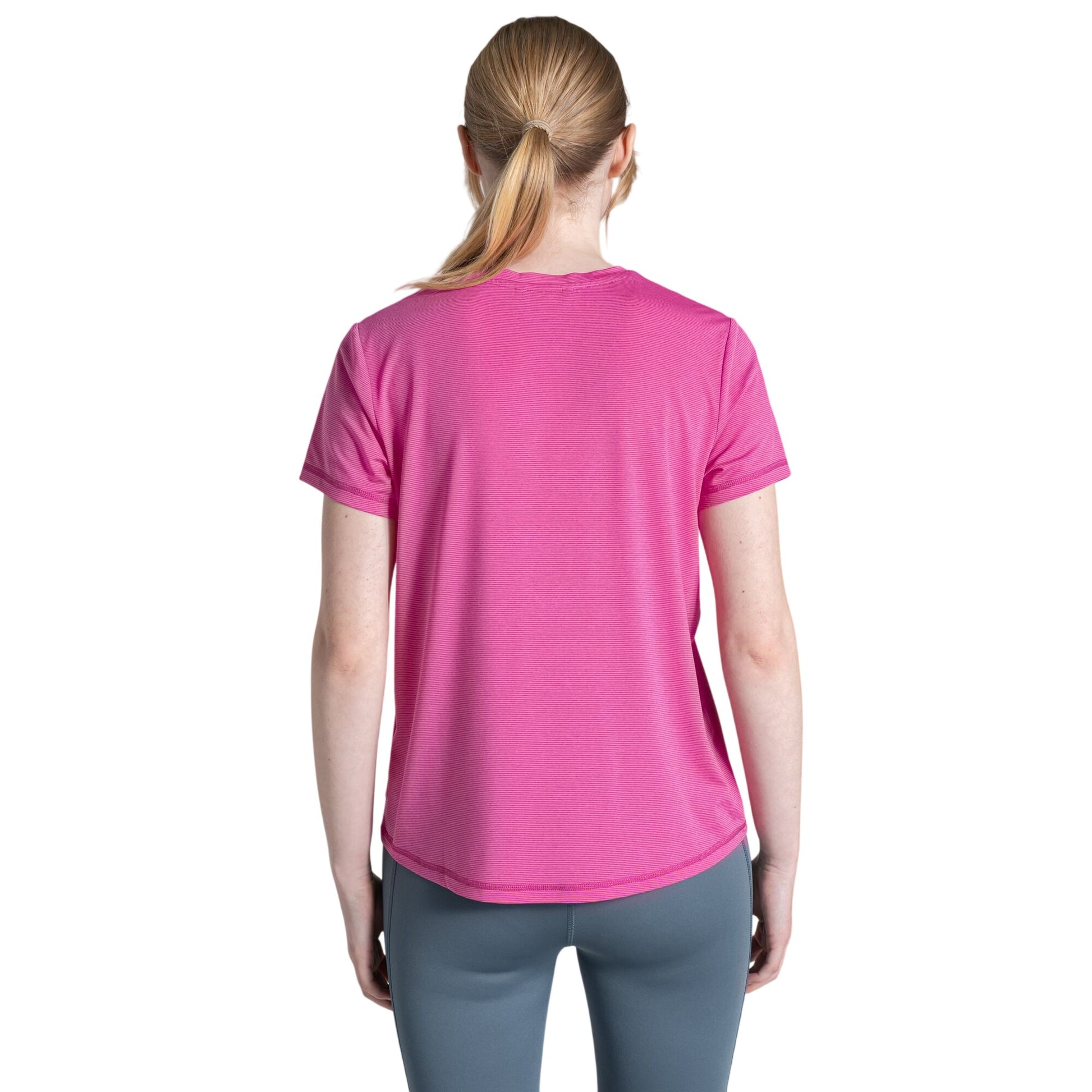 Damask Rose - Back - Craghoppers Womens-Ladies Ellie II Short-Sleeved T-Shirt