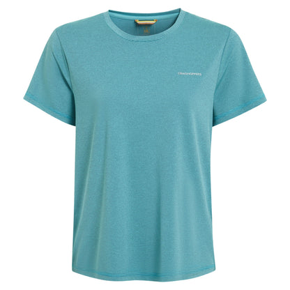Glazed Aqua - Front - Craghoppers Womens-Ladies Ellie II Short-Sleeved T-Shirt
