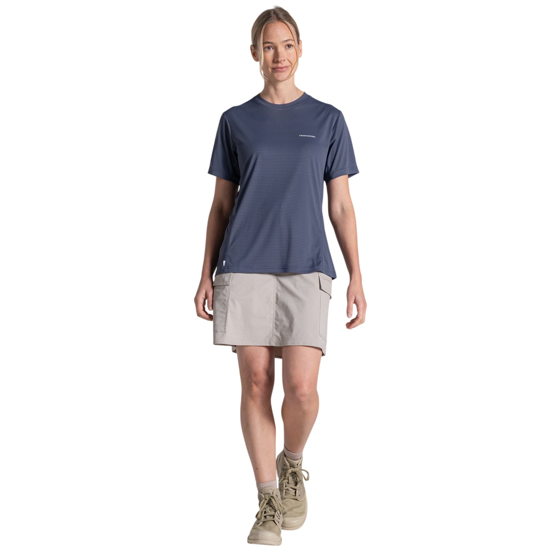Anthracite - Lifestyle - Craghoppers Womens-Ladies Nosilife T-Shirt