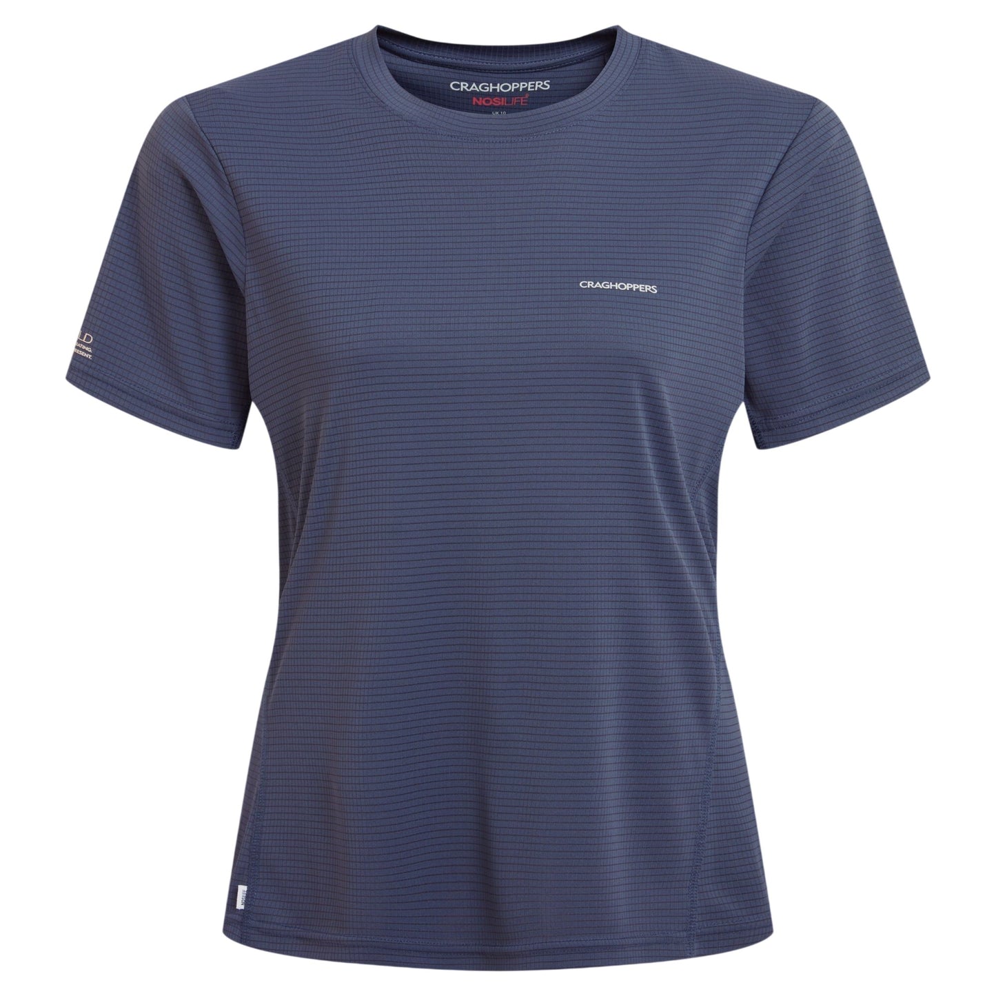 Anthracite - Front - Craghoppers Womens-Ladies Nosilife T-Shirt