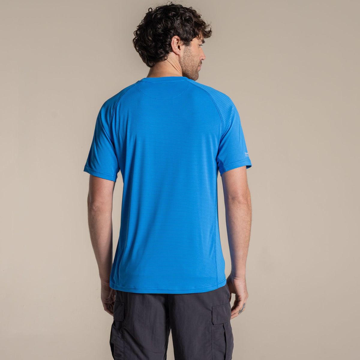 Azure Sky - Back - Craghoppers Mens Nosilife T-Shirt