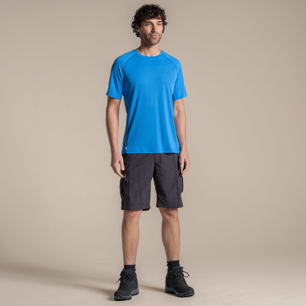 Azure Sky - Pack Shot - Craghoppers Mens Nosilife T-Shirt