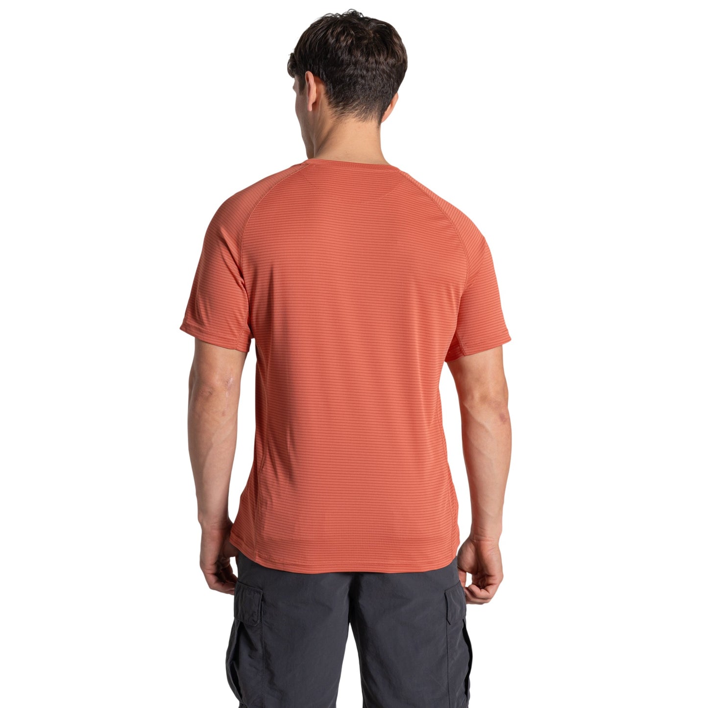 Dark Sahara - Back - Craghoppers Mens Nosilife T-Shirt
