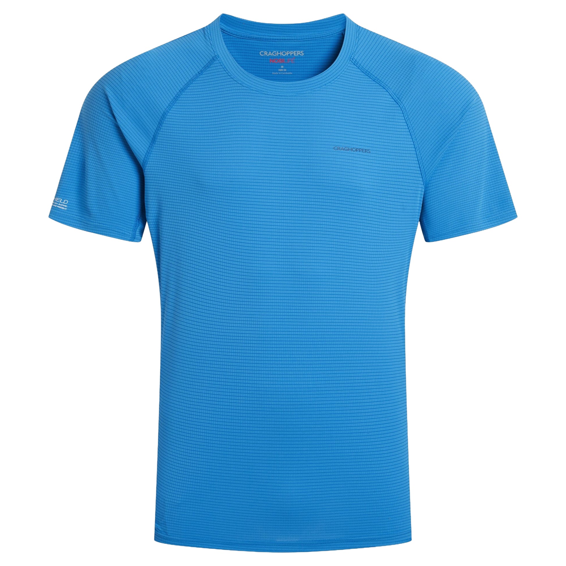 Azure Sky - Front - Craghoppers Mens Nosilife T-Shirt