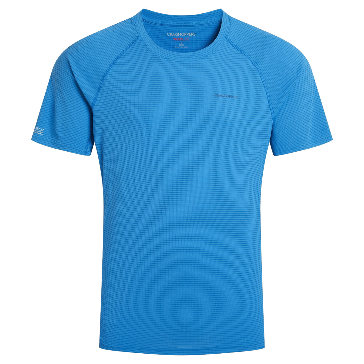 Azure Sky - Front - Craghoppers Mens Nosilife T-Shirt