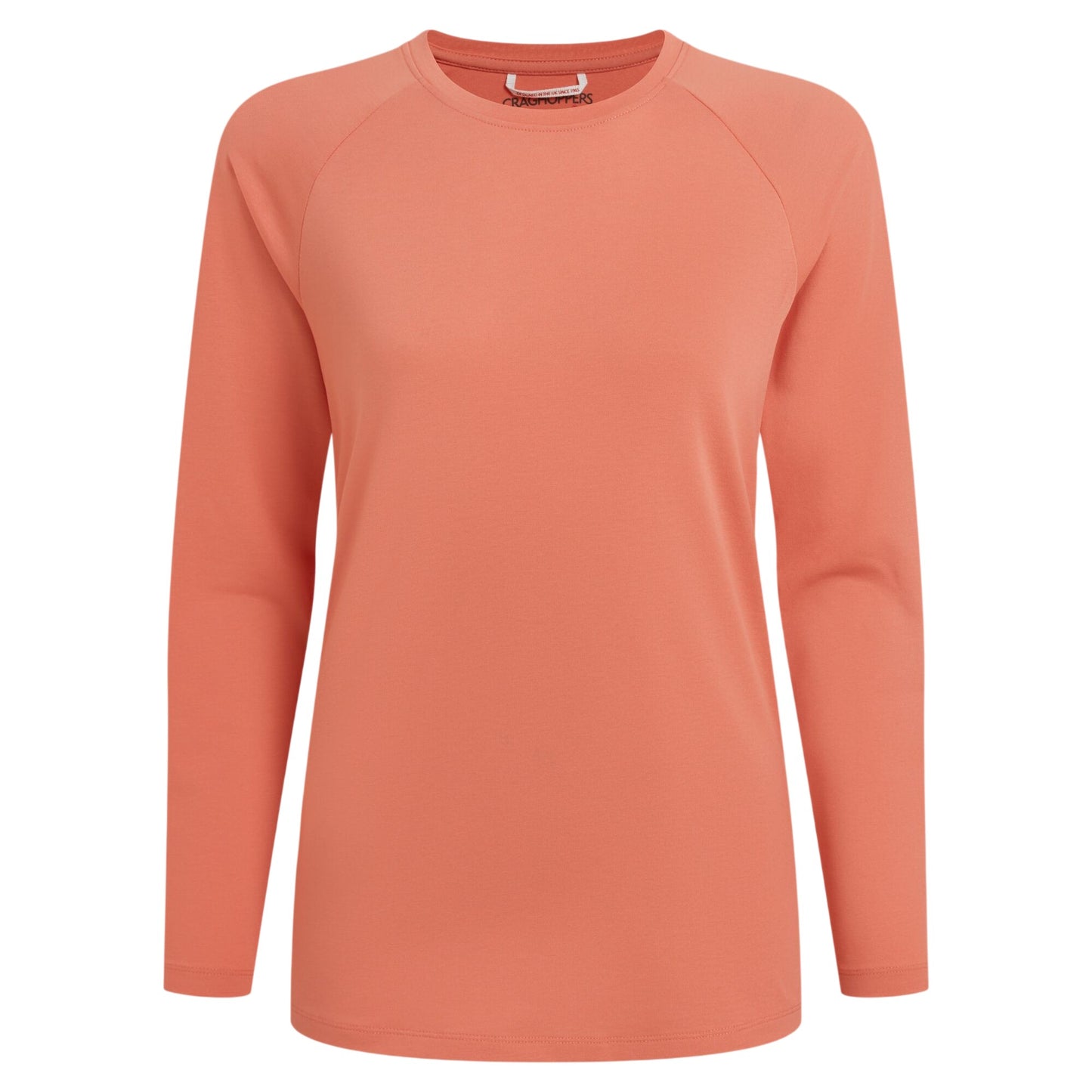 Spiced Apricot - Front - Craghoppers Womens-Ladies Nour Nosilife Long-Sleeved T-Shirt