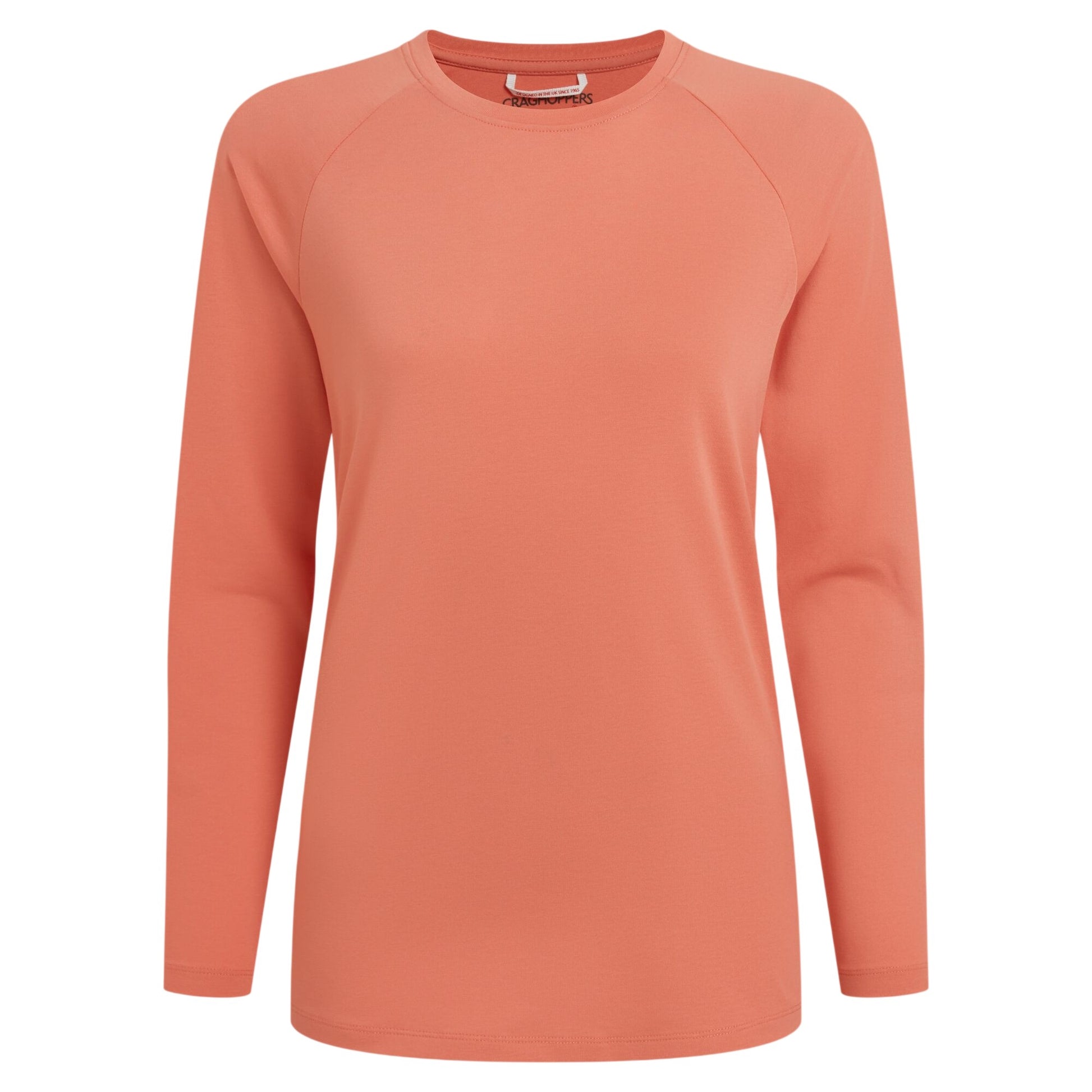 Spiced Apricot - Front - Craghoppers Womens-Ladies Nour Nosilife Long-Sleeved T-Shirt